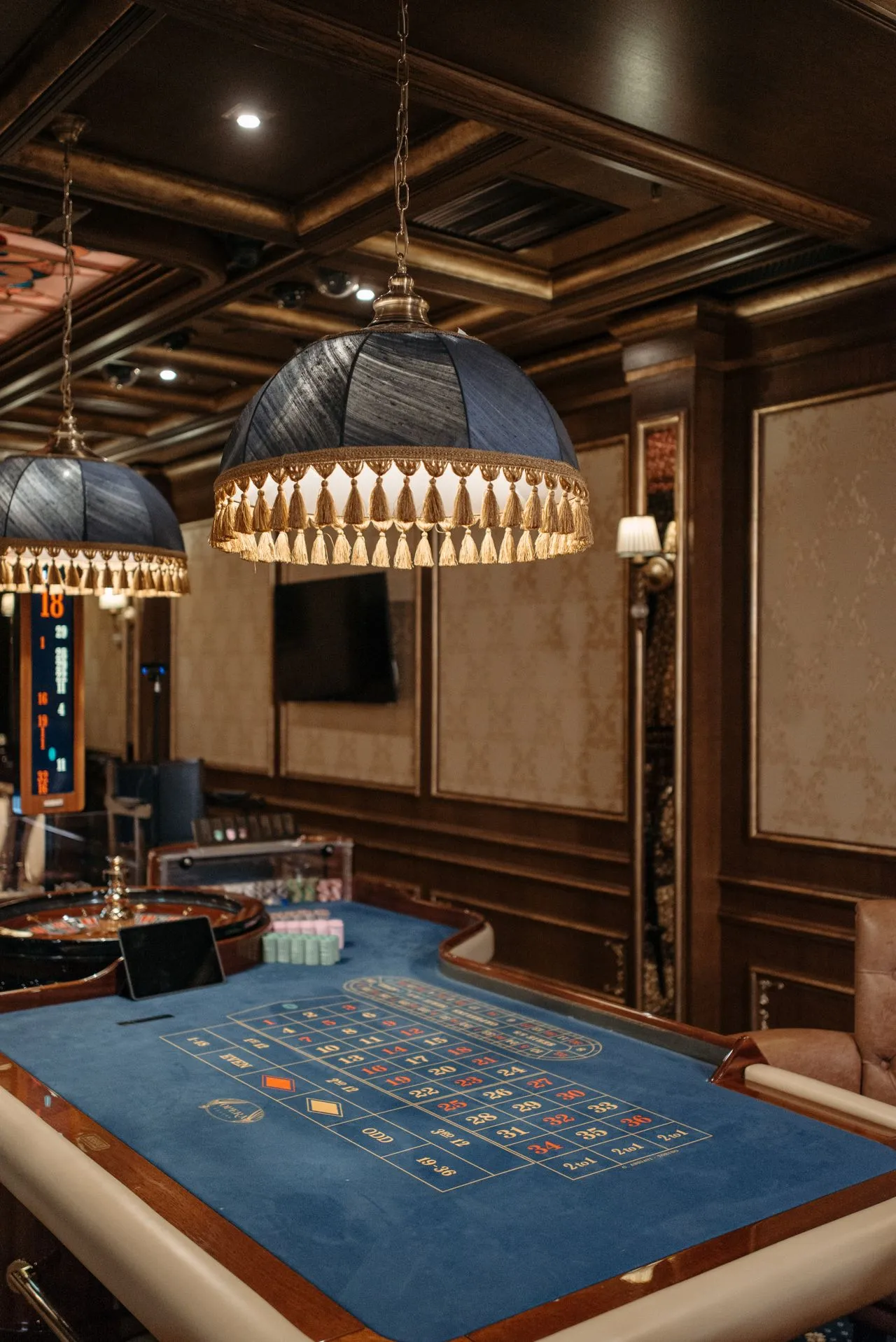 Casino charity gala in an elegant venue