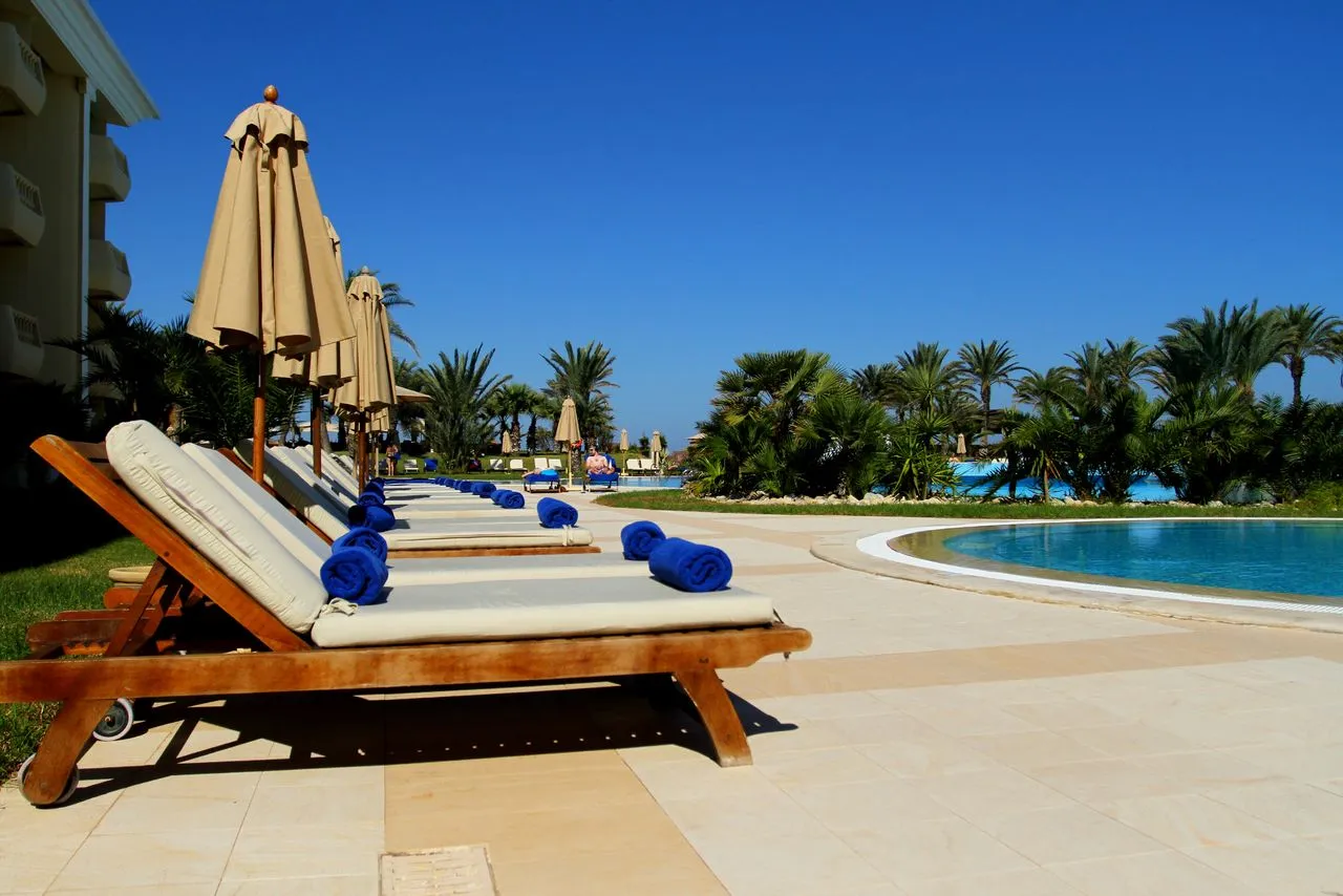 Indoor swimming pool at the resort
